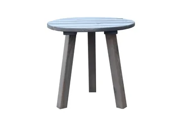 Rolston Sidobord och BlomUtebord Utomhus 50 cm Trä - Grå - Utemöbler - Trädgårdsbord & Utebord - Sidobord utomhus