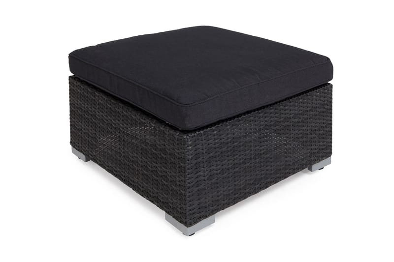 WISCONSIN Divan/Bord Konstrotting/Svart - Hillerstorp - Utemöbler - Trädgårdsbord & Utebord - Sidobord utomhus