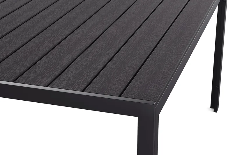 Siri Matbord Utomhus 90x150 cm - Svart - Utemöbler - Trädgårdsbord & Utebord - Matbord ute