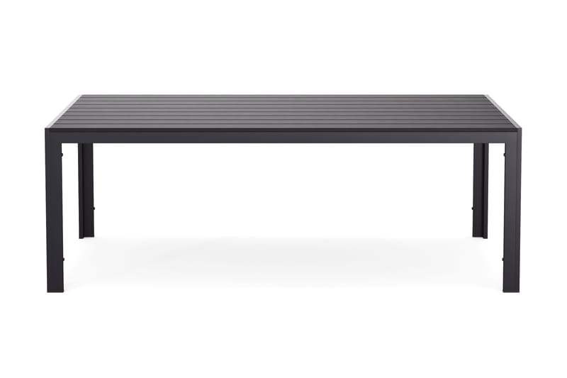 Siri Matbord Utomhus 90x205 cm - Svart - Utemöbler - Trädgårdsbord & Utebord - Matbord ute