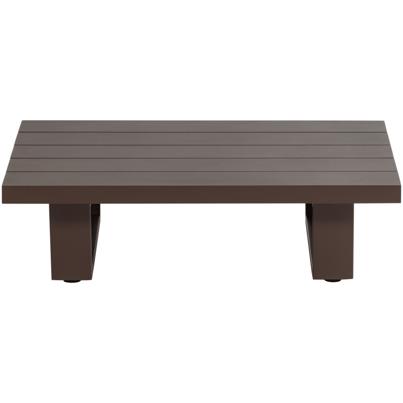 Soffbord Bear 87 cm Utomhus - Brun - Utemöbler - Trädgårdsbord & Utebord - Soffbord utomhus & loungebord