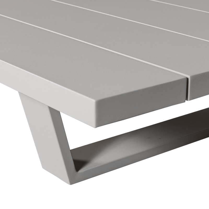 Soffbord Bear 87 cm Utomhus - Sand - Utemöbler - Trädgårdsbord & Utebord - Soffbord utomhus & loungebord