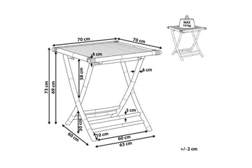 Soffbord Molise - Utemöbler - Trädgårdsbord & Utebord - Soffbord utomhus & loungebord
