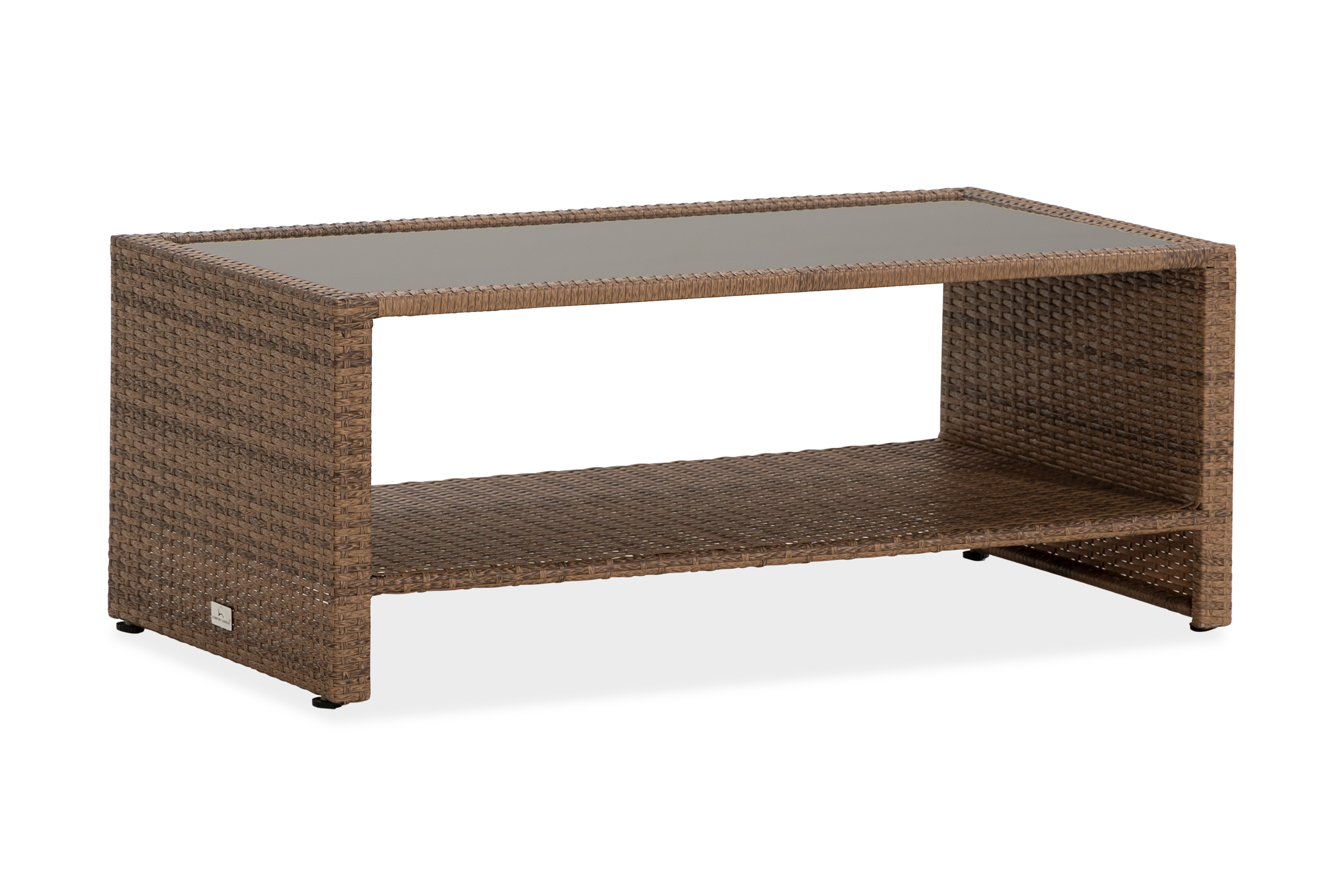 bahamas bord med hylla 113x58 sand -
