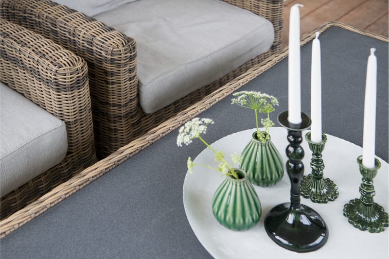 DALLAS Bord 110 Gråbeige - Loungemöbler - Sidobord utomhus - Soffbord utomhus & loungebord