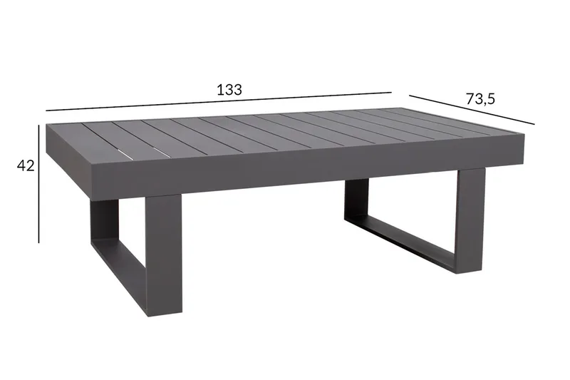 Fluffy Soffbord - Utemöbler - Trädgårdsbord & Utebord - Soffbord utomhus & loungebord