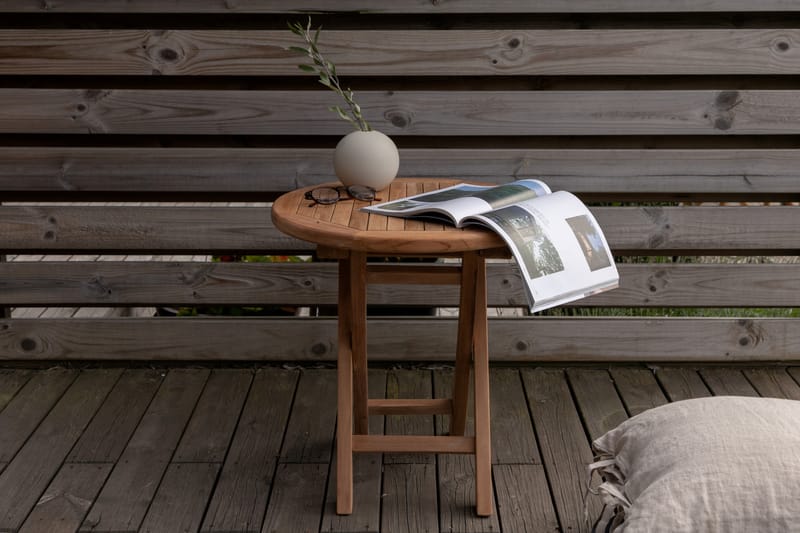 KENYA Soffbord 50 cm Beige - Venture Home - Soffbord utomhus & loungebord - Sidobord utomhus - Loungemöbler