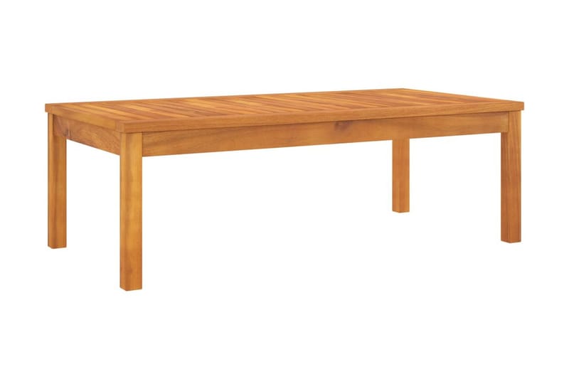 Soffbord 100x50x33 cm massivt akaciaträ - Brun - Loungemöbler - Sidobord utomhus - Soffbord utomhus & loungebord