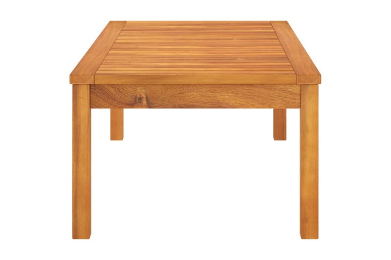 Soffbord 100x50x33 cm massivt akaciaträ - Brun - Utemöbler - Trädgårdsbord & Utebord - Soffbord utomhus & loungebord