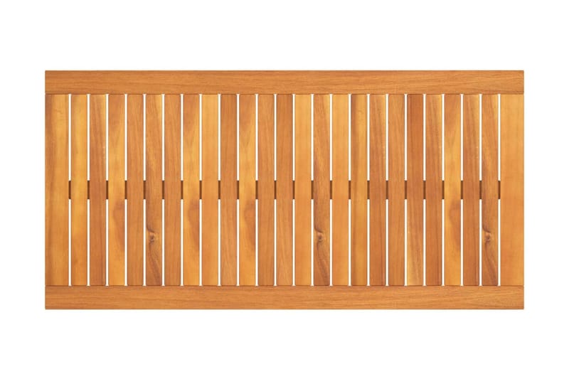 Soffbord 100x50x33 cm massivt akaciaträ - Brun - Utemöbler - Trädgårdsbord & Utebord - Soffbord utomhus & loungebord