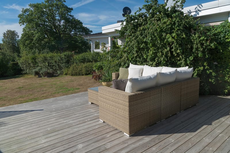 VALENCIA Bord 80 Natur - Soffbord utomhus & loungebord - Sidobord utomhus - Loungemöbler