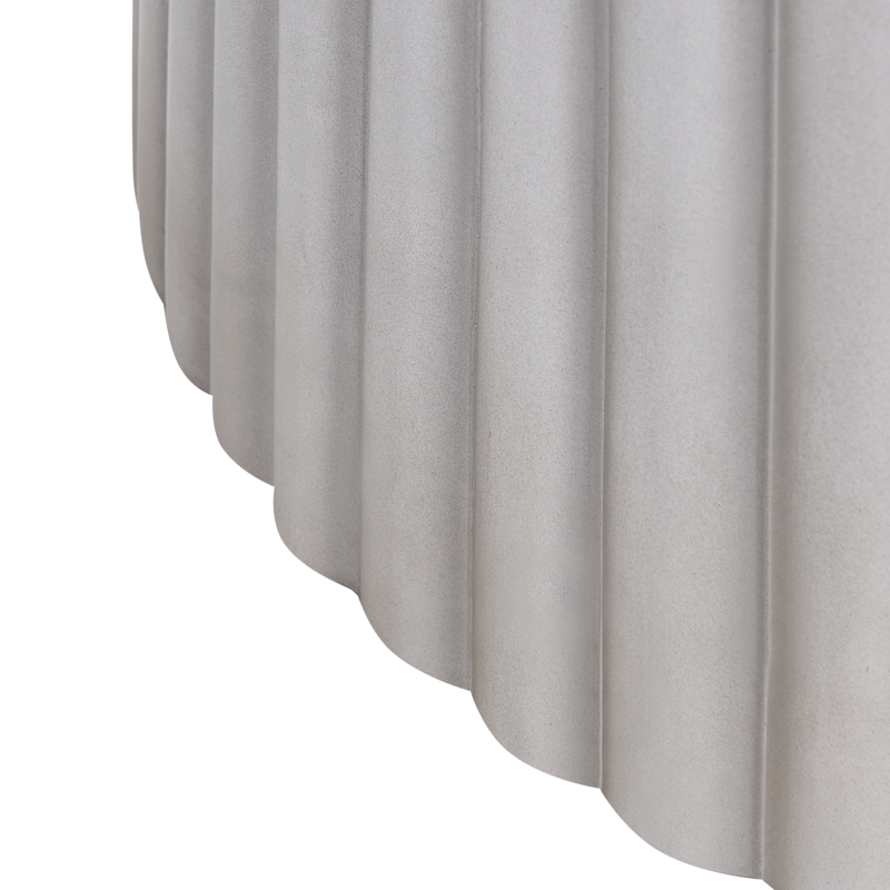 Soffbord utomhus Pozza 117 cm - Grå - Utemöbler - Trädgårdsbord & Utebord - Soffbord utomhus & loungebord