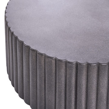 Soffbord utomhus Pozza 117 cm - Svart/Guld - Utemöbler - Trädgårdsbord & Utebord - Soffbord utomhus & loungebord