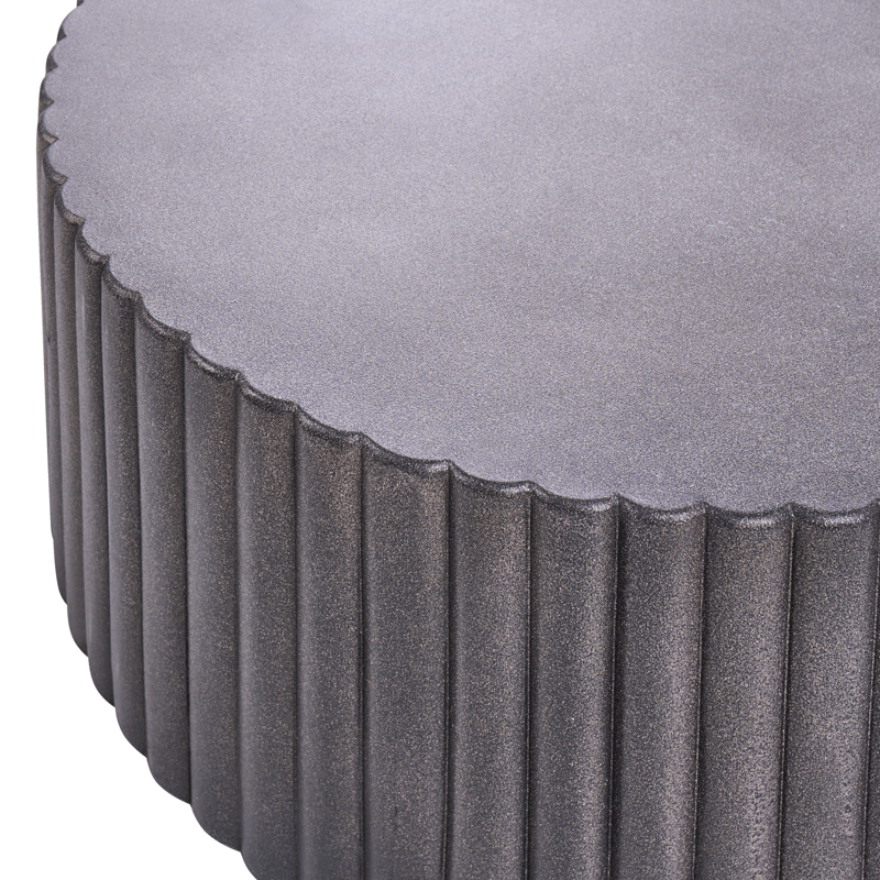 Soffbord utomhus Pozza 117 cm - Svart/Guld - Utemöbler - Trädgårdsbord & Utebord - Soffbord utomhus & loungebord