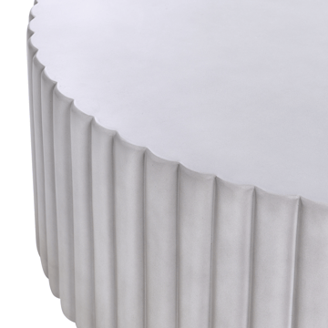 Soffbord utomhus Pozza 117 cm - Grå - Utemöbler - Trädgårdsbord & Utebord - Soffbord utomhus & loungebord