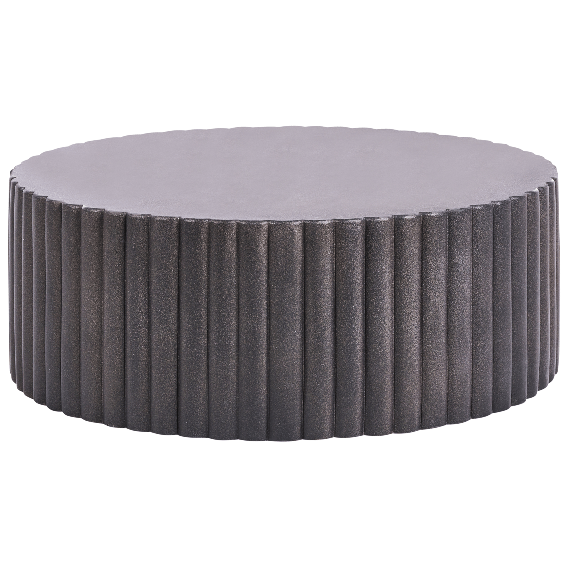 Soffbord utomhus Pozza 117 cm - Svart/Guld