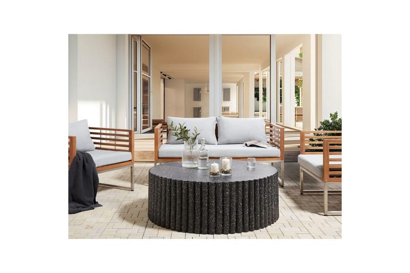 Soffbord Pozza - Utemöbler - Trädgårdsbord & Utebord - Soffbord utomhus & loungebord