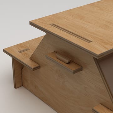 Somira Matbord utomhus 160 cm - naturligt trä - Utemöbler - Trädgårdsbord & Utebord - Picknickbord