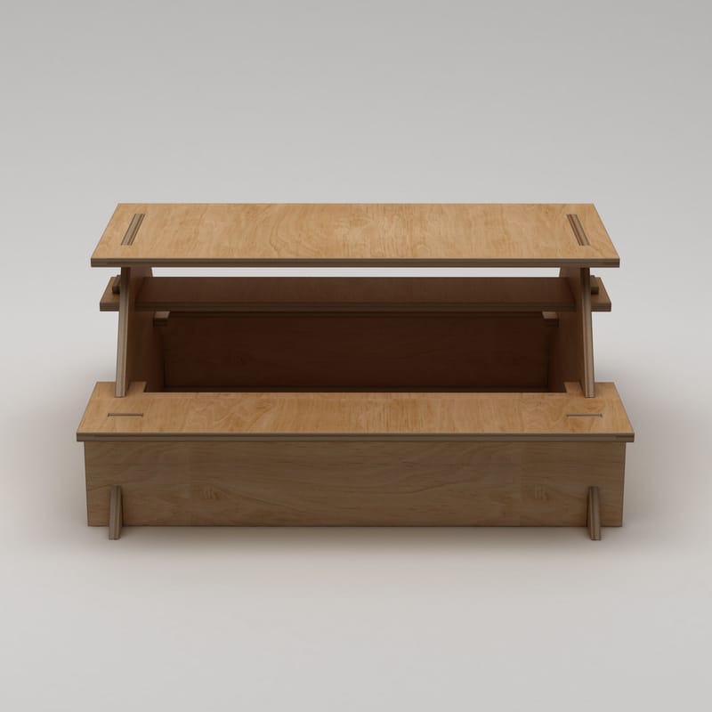 Somira Matbord utomhus 160 cm - naturligt trä - Utemöbler - Trädgårdsbord & Utebord - Picknickbord