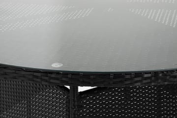 Thor Bord Rund 140 cm - Svart - Utemöbler - Trädgårdsbord & Utebord - Matbord ute