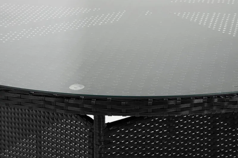 Thor Bord Rund 140 cm - Svart - Utemöbler - Trädgårdsbord & Utebord - Matbord ute