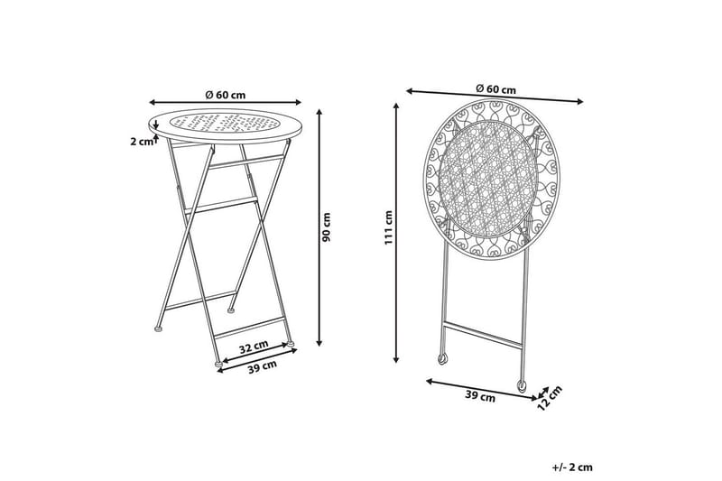Trädgårdsbarbord Trieste - Utemöbler - Trädgårdsbord & Utebord - Barbord utomhus