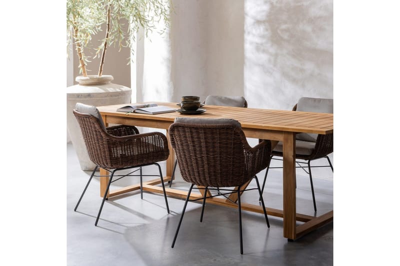 Trädgårdsbord Beaver - Utemöbler - Trädgårdsbord & Utebord - Matbord ute