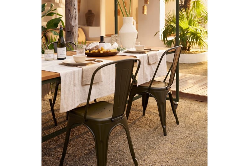 Trädgårdsbord Blå - Utemöbler - Trädgårdsbord & Utebord - Matbord ute