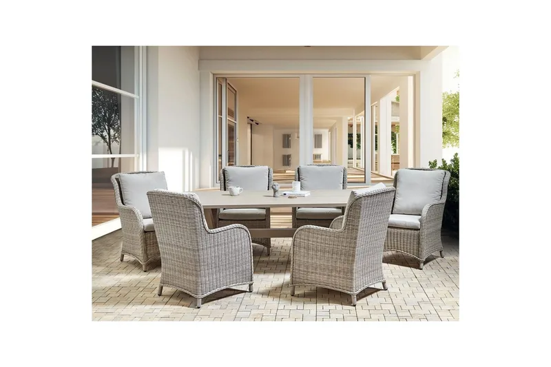 Trädgårdsbord Cascais - Utemöbler - Trädgårdsbord & Utebord - Matbord ute