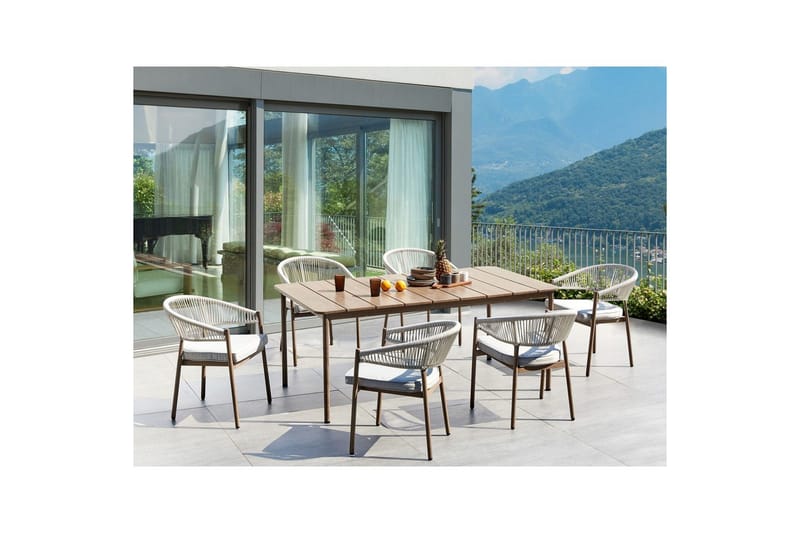 Trädgårdsbord Flavia - Utemöbler - Trädgårdsbord & Utebord - Matbord ute