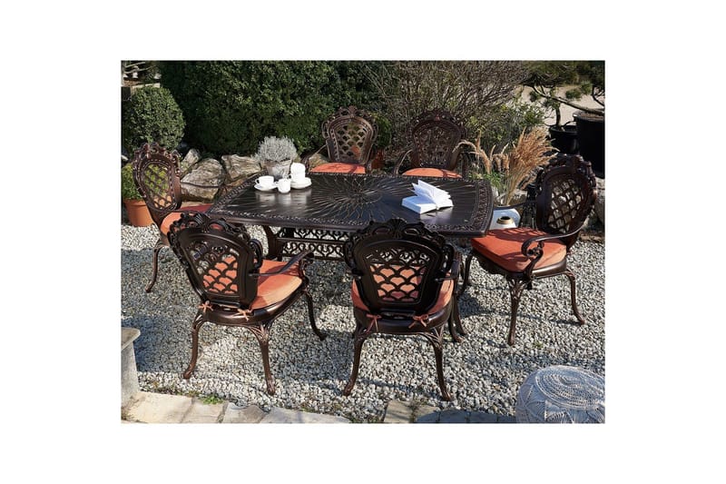 Trädgårdsbord Lizzano - Utemöbler - Trädgårdsbord & Utebord - Matbord ute