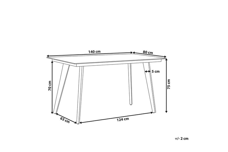 Trädgårdsbord Mileto - Utemöbler - Trädgårdsbord & Utebord - Matbord ute