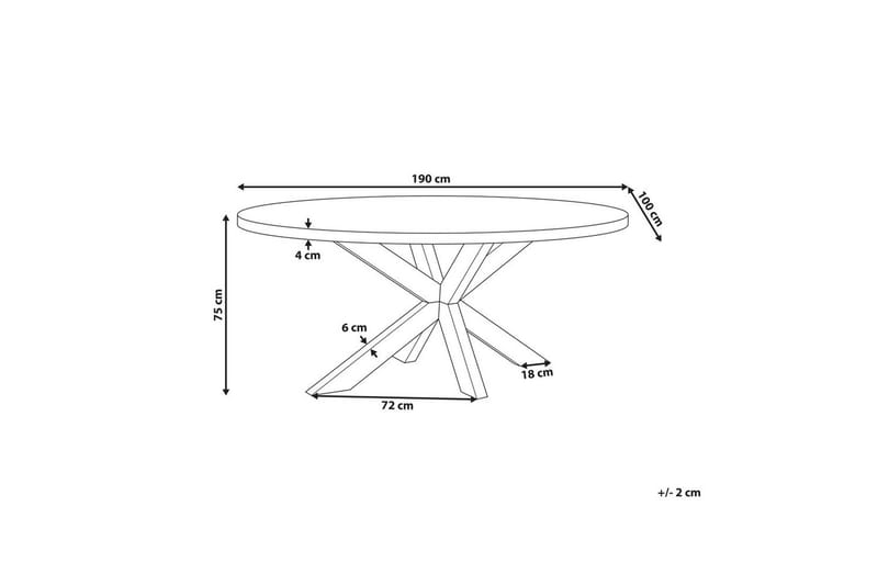Trädgårdsbord Oristano - Utemöbler - Trädgårdsbord & Utebord - Matbord ute