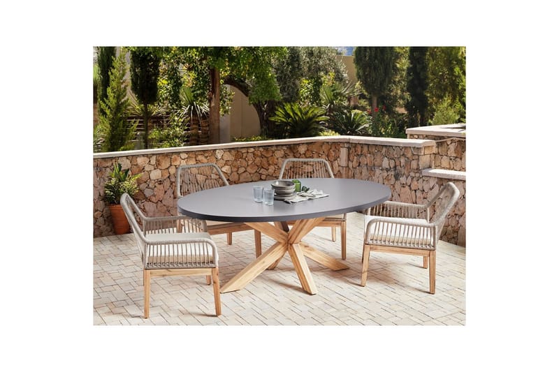 Trädgårdsbord Oristano - Utemöbler - Trädgårdsbord & Utebord - Matbord ute