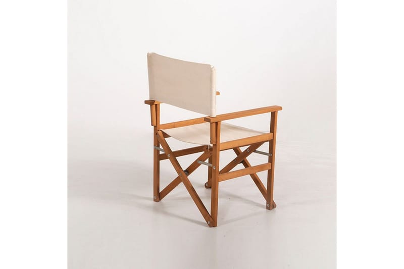 Trädgårdsbord & stolar (3 delar) Rathore Kräm - Cremevit - Utemöbler - Balkong - Balkongmöbler - Balkonggrupper