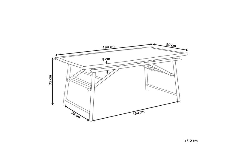 Trädgårdsbord Tindari - Utemöbler - Trädgårdsbord & Utebord - Matbord ute