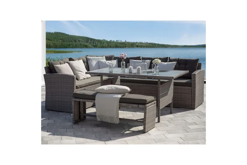 Trädgårdsbord Viterbo - Utemöbler - Trädgårdsbord & Utebord - Matbord ute