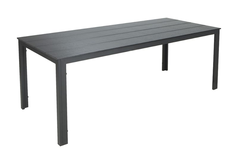 Tunis Matbord utomhus 140x90 cm rektangulärt - Svart/Svart - Utemöbler - Trädgårdsbord & Utebord - Matbord ute