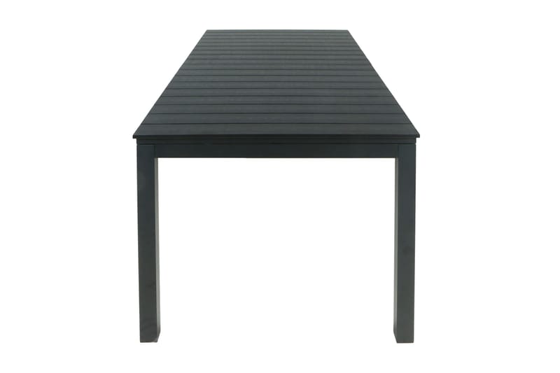 Tunis Matbord utomhus 205/305x90 rektangulärt förlängningsbart - Svart/Svart - Utemöbler - Trädgårdsbord & Utebord - Matbord ute