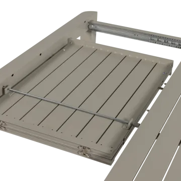 Utdragbart Matbord Ovara 150 cm Utomhus - Sand - Utemöbler - Trädgårdsbord & Utebord - Matbord ute
