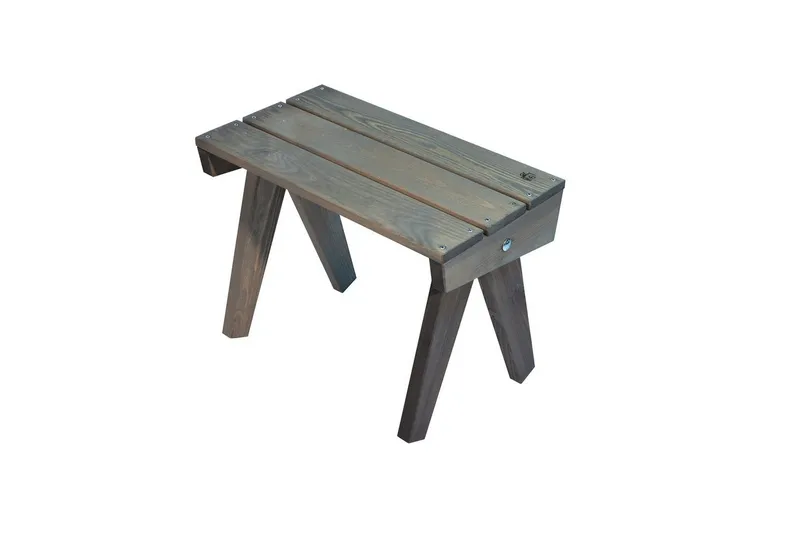 Utebord EcoFurn Granny Furu Oljad Grå - Grå - Utemöbler - Trädgårdsbord & Utebord - Sidobord utomhus