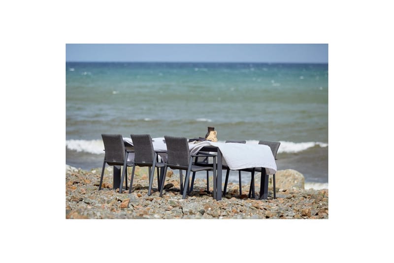 Utebord Hillerstorp Borgdala 220/340 x 107 x H75,5 cm Grå - Utemöbler - Trädgårdsbord & Utebord - Matbord ute