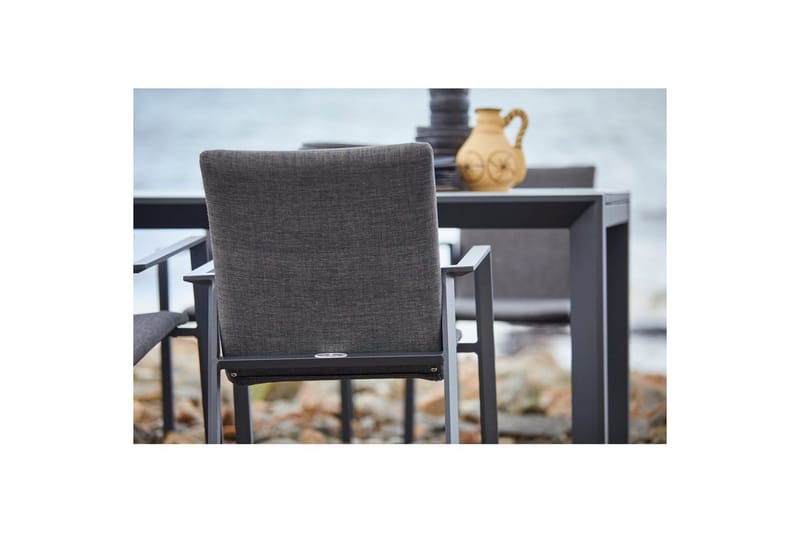 Utebord Hillerstorp Borgdala 220/340 x 107 x H75,5 cm Grå - Utemöbler - Trädgårdsbord & Utebord - Matbord ute