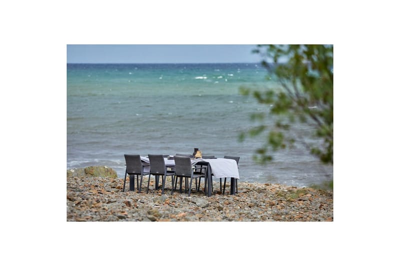 Utebord Hillerstorp Borgdala 220/340 x 107 x H75,5 cm Grå - Utemöbler - Trädgårdsbord & Utebord - Matbord ute