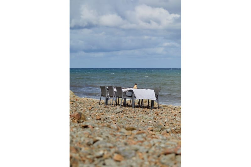 Utebord Hillerstorp Borgdala 220/340 x 107 x H75,5 cm Grå - Utemöbler - Trädgårdsbord & Utebord - Matbord ute