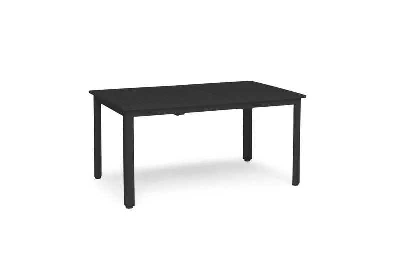 Utebord Hillerstorp Nydala 96 x 150/200 cm Svart, Svart