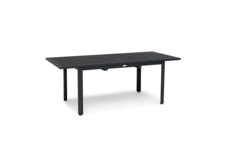 Utebord Hillerstorp Nydala 96 x 200/280 cm Svart, Svart