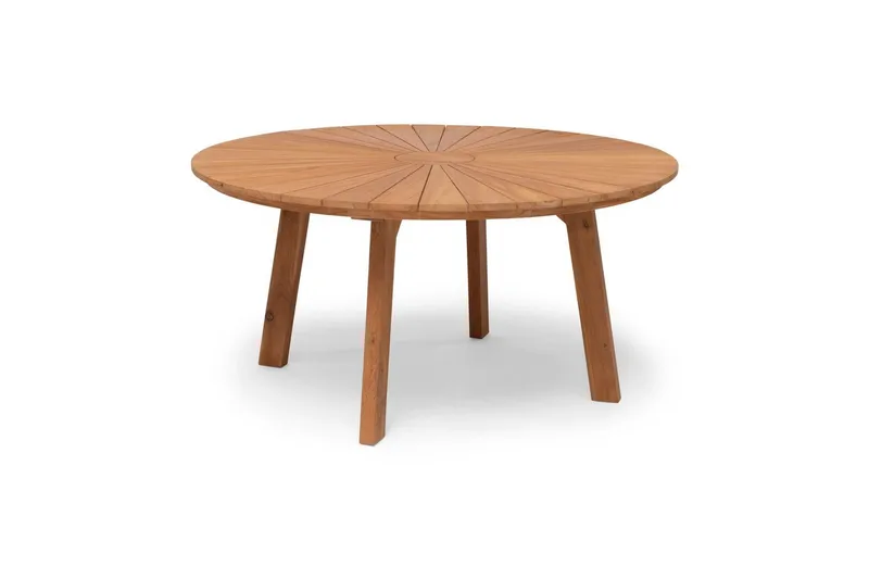 Utebord Hillerstorp Ringsjö Ø150 cm Brun