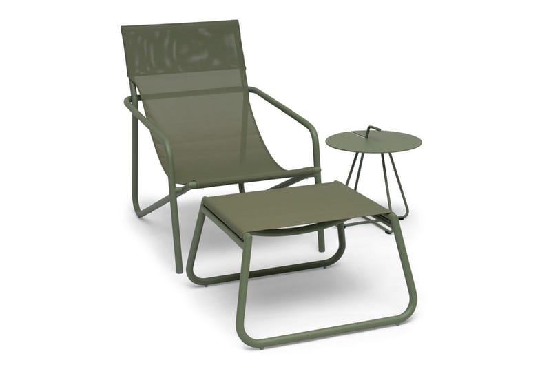 Utebord Hillerstorp Sandholma Ø44 cm Grön - Grön - Utemöbler - Trädgårdsbord & Utebord - Sidobord utomhus