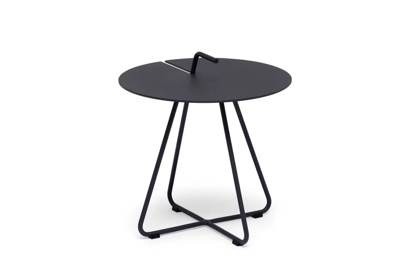 Utebord Hillerstorp Sandholma Ø44 cm Svart, Svart